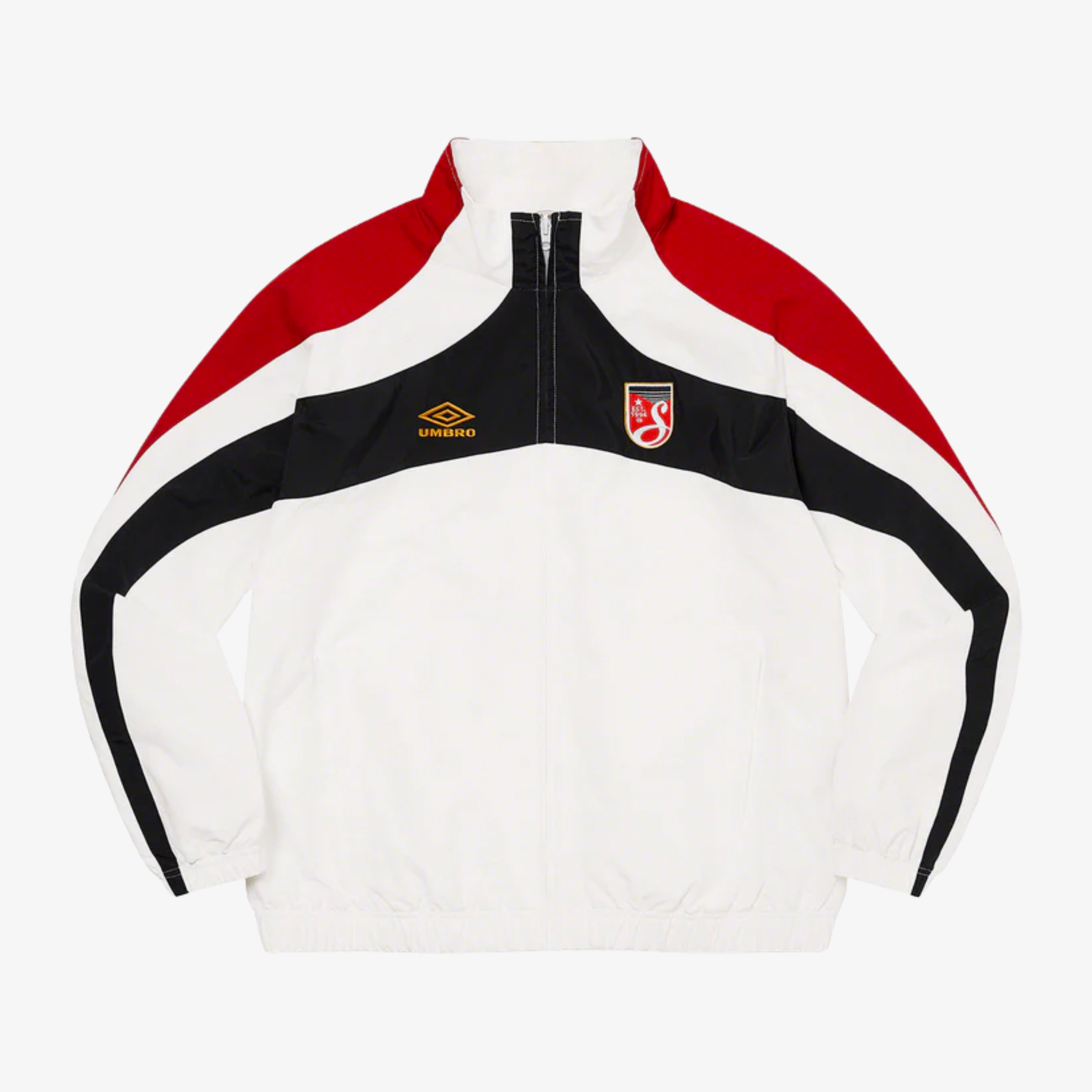 Chaqueta de chándal Supreme®/Umbro Blanca