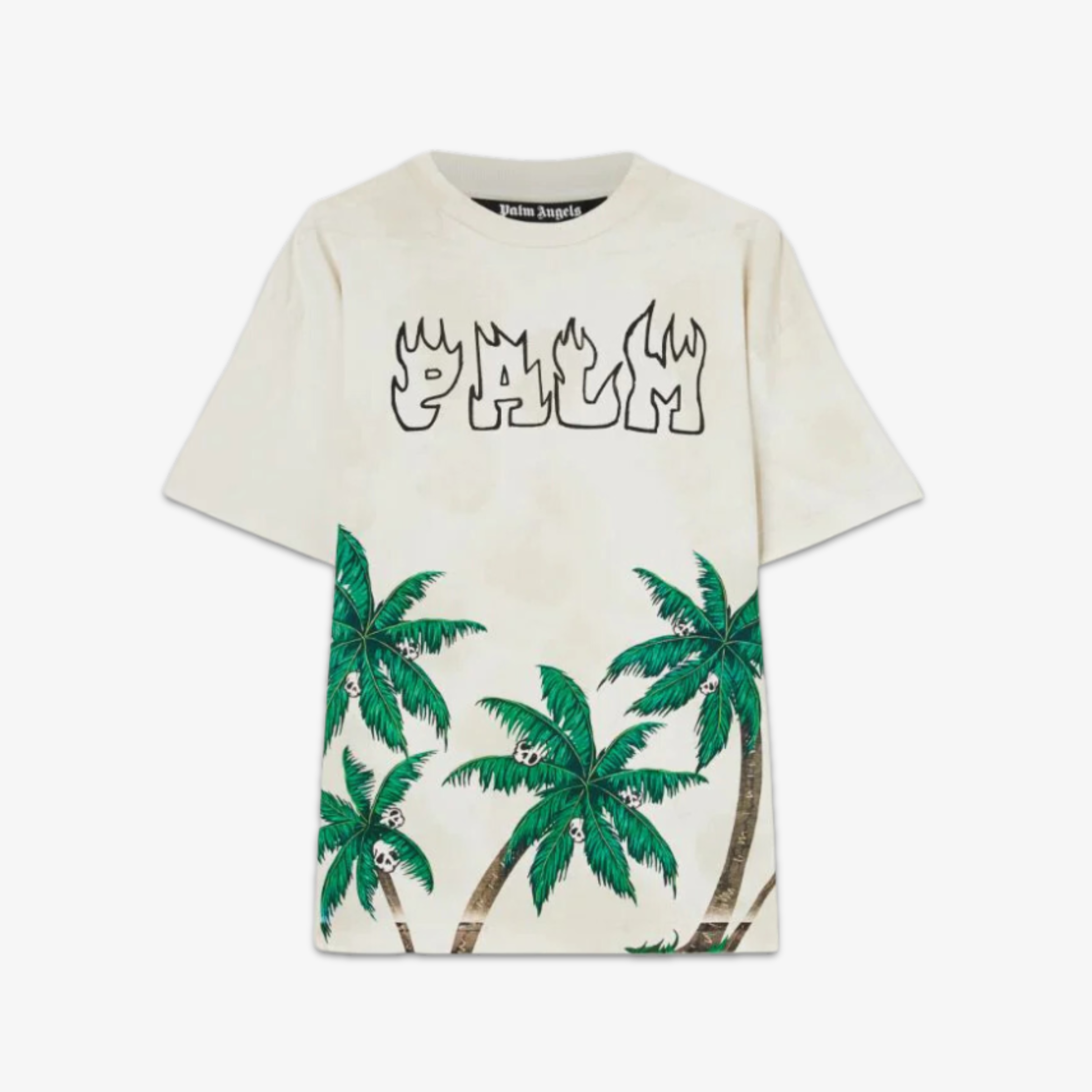 Palm Angel Palmen & Totenkopf T-Shirt