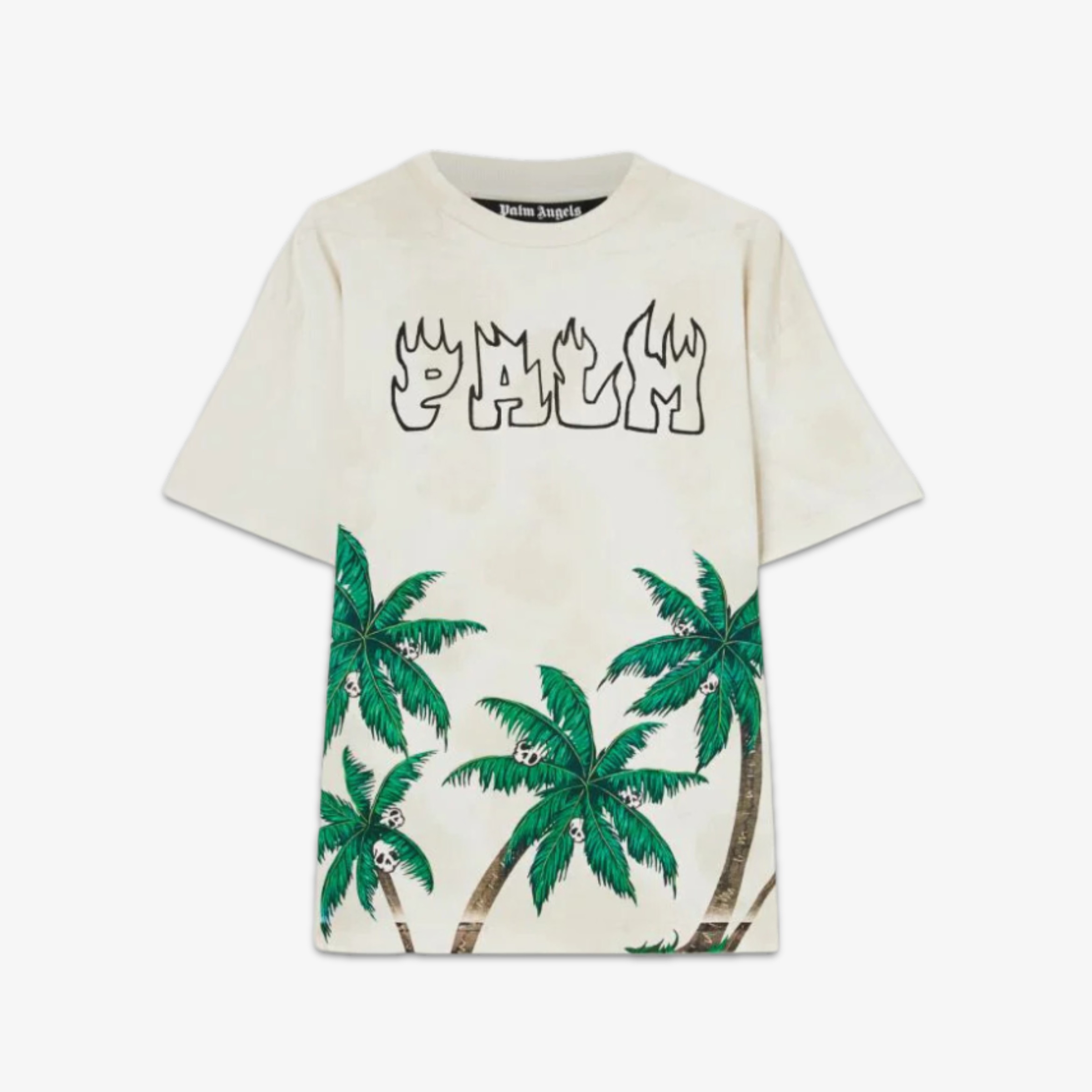 Palm Angel Palms & Skull T-Shirt: Comfort and Style for Your Streetwear  Collection