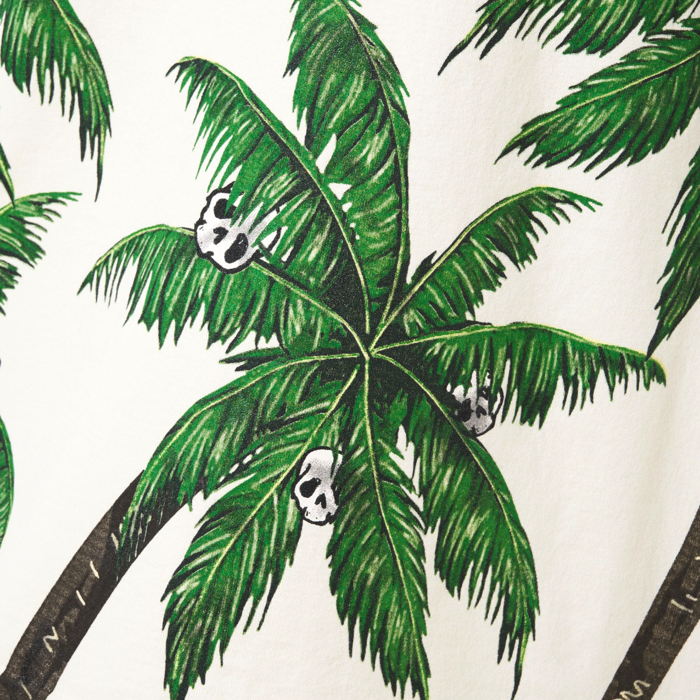 Palm Angel Palms & Skull T-Shirt