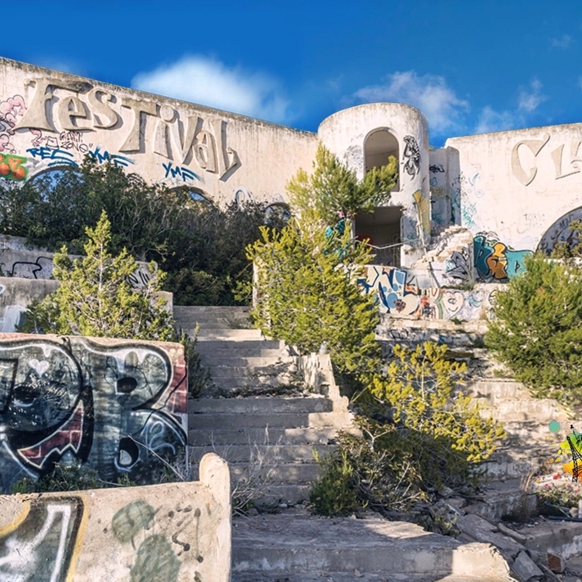 Historia del club de fiestas abandonado de Ibiza