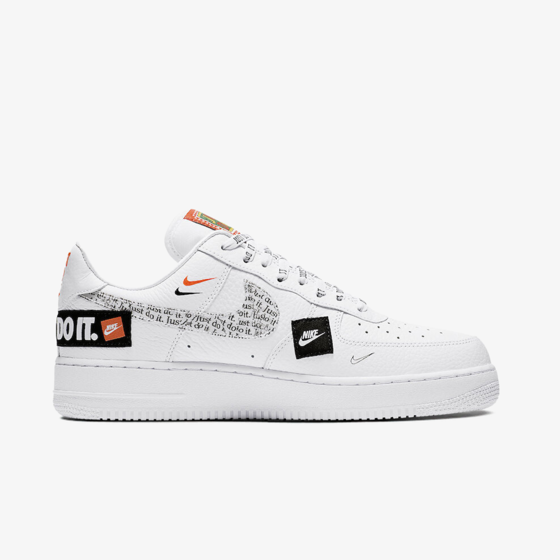 Nike Air Force 1 '07 PRM "Just Do It" Bianco