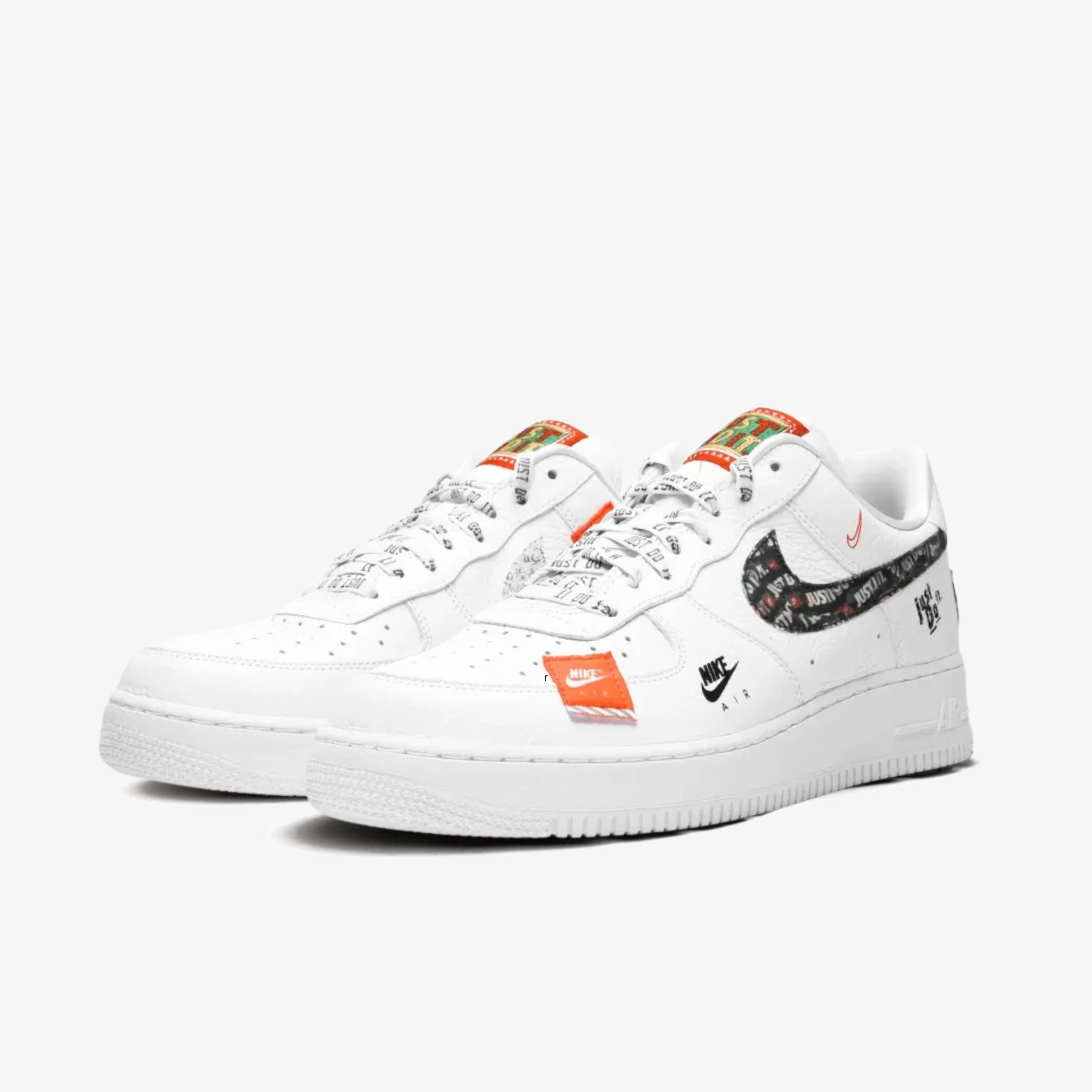 Nike Air Force 1 '07 PRM "Just Do It" Blanco