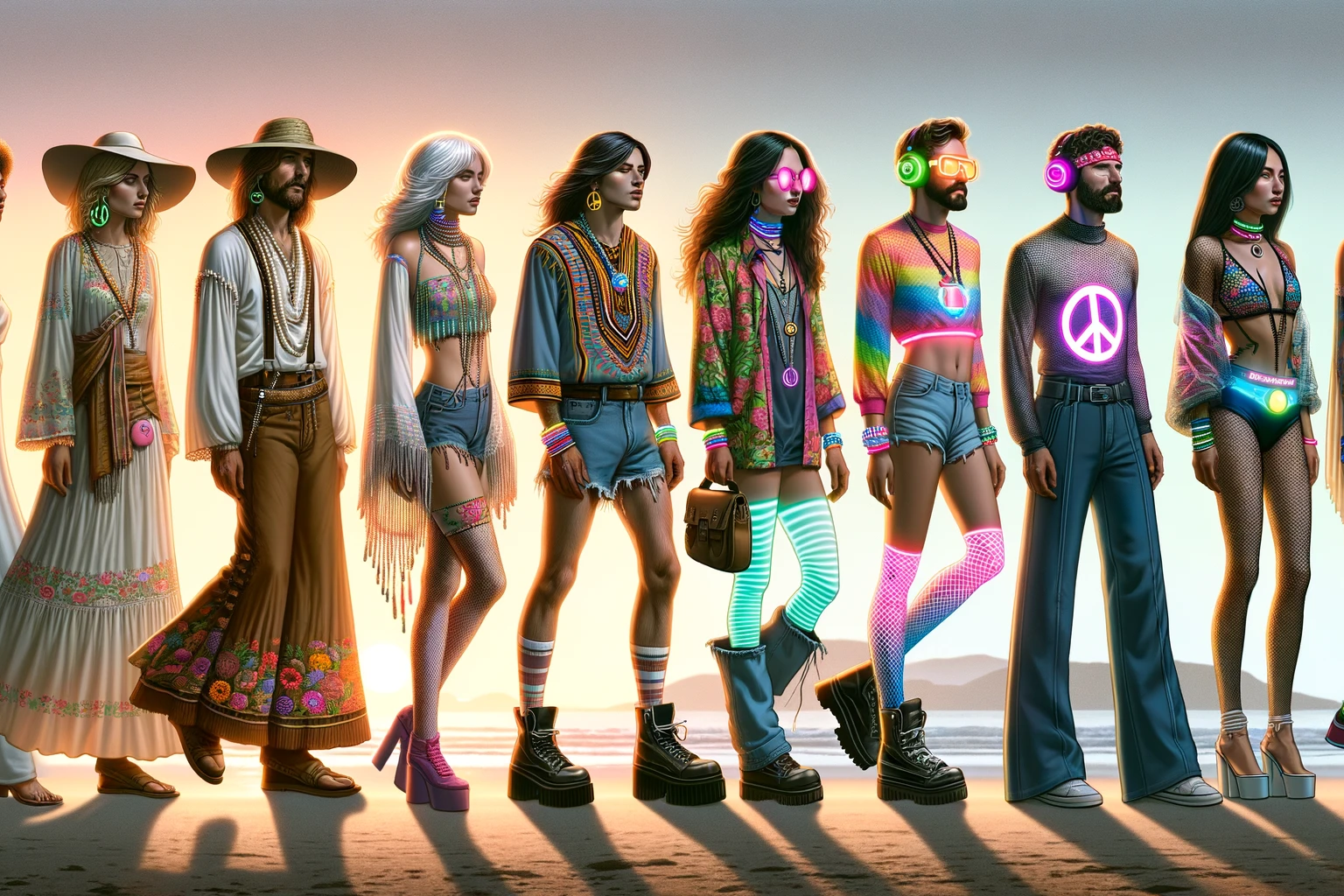 Vom Hippie zum Raver: Die Entwicklung der Mode auf Ibiza